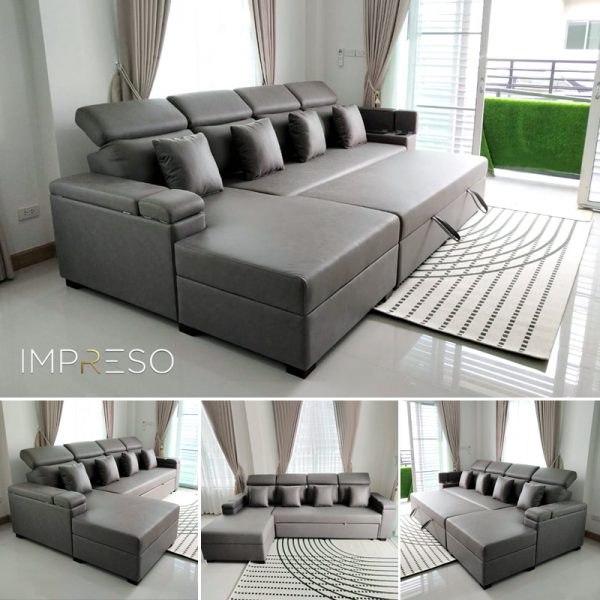 ชุดรอนด้า RONDA 4 SEAT <br>โซฟา L-shape โซฟาเบด - Image 2
