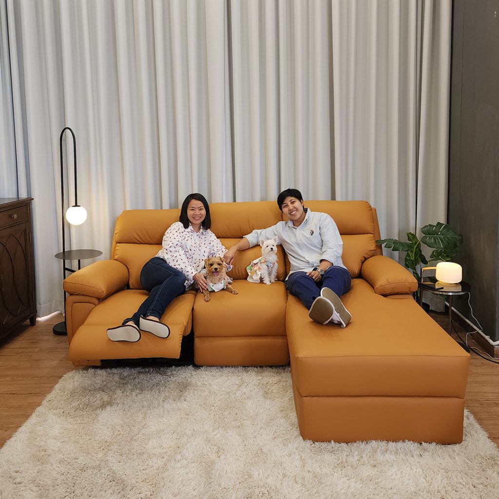 ชุดโรม ROME รีไคลเนอร์โซฟา L- Shape - IMPRESODECOR